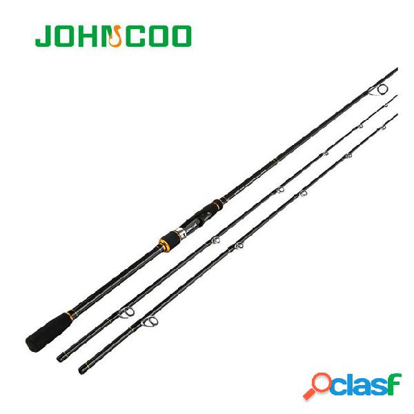 Carbon rod 2.4m spinning fishing rod extra-fast action m mh