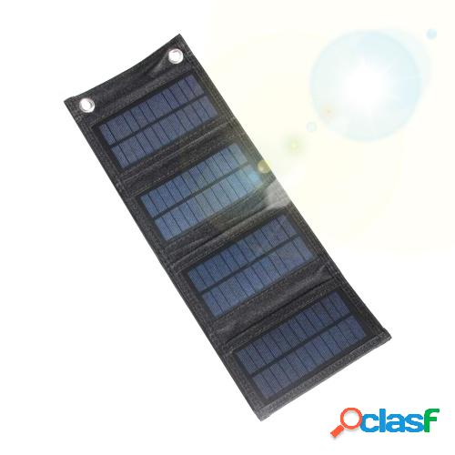 Cargador solar plegable de 6W 5V con puerto USB Panel solar