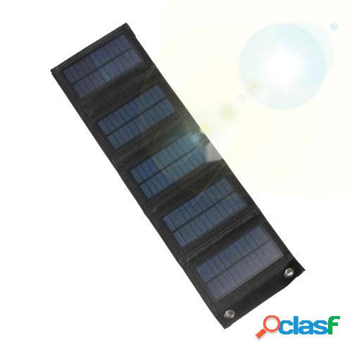 Cargador solar plegable de 7.5W 5V con puerto USB Panel