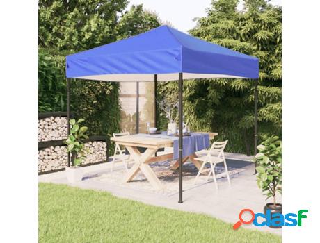 Carpa VIDAXL Para Fiestas Plegable Azul 2X2 M