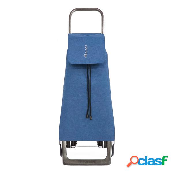 Carro compra rolser 2 ruedas jet tweed azul