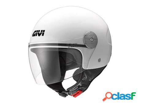 Casco de Moto GIVI half jet mini (Blanco - M)