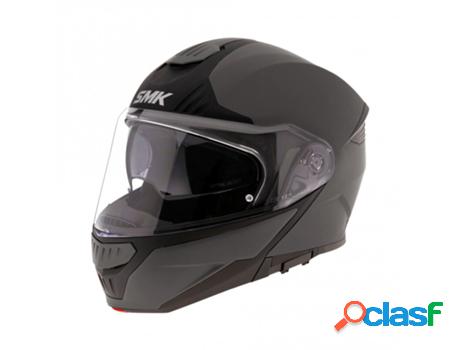 Casco de Moto SMK modular Gullwing (Gris - XS)