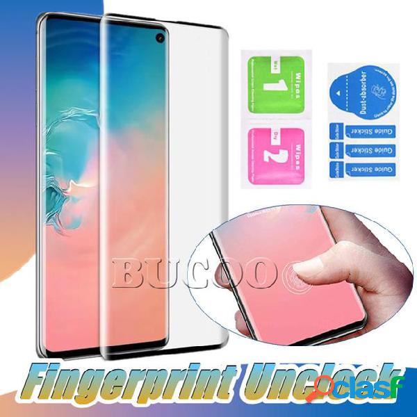 Case friendly 3d curved tempered glass for samsung galaxy
