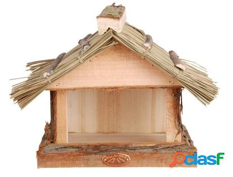 Casota de Pájaros ESSCHERT DESIGN (Madera - Marrón - 28 x