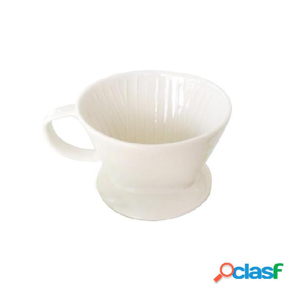 Ceramic coffee pour over dripper filters hand drip porcelain
