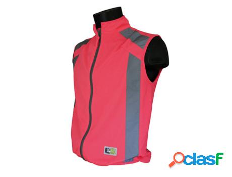 Chaleco para Hombre L2S Visioplus Rosa para Ciclismo