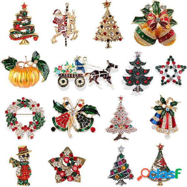 Christmas brooches gifts for the new year nice red winter