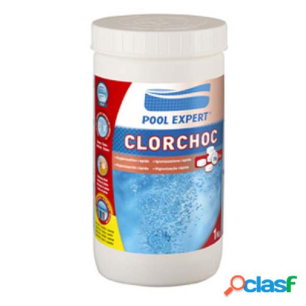 Cloro piscina gre pool expert rapido choque 1kg tableta 20g