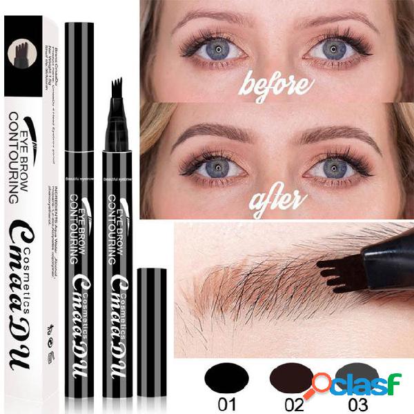 Cmaadu liquid eyebrow pen liquid eyebrow enhancer 3 colors 4