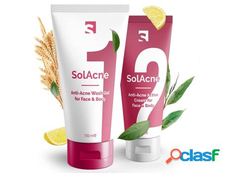 Cofre Facial SOLACNE Protección Facial Crema + Gel de