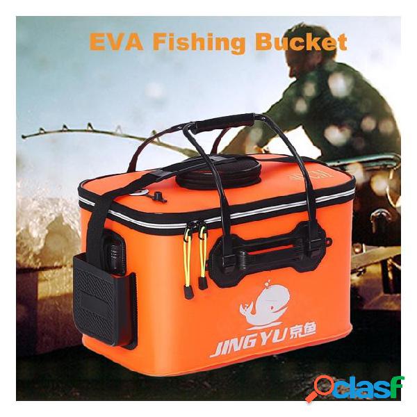 Collapsible eva fishing bucket perfect for