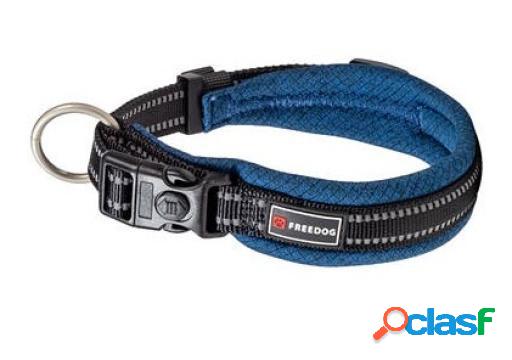 Collar Acolchado Shiva Azul Marino para Perro 15mmx35/50cm
