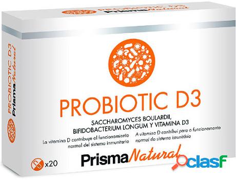Complemento Alimentar PRISMA NATURAL Probiotic D3 20 (1