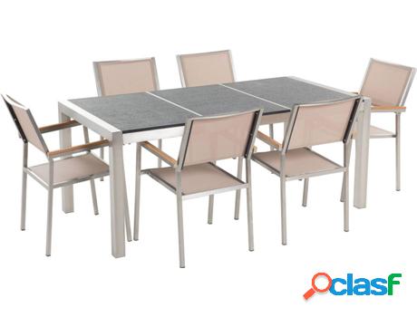 Conjunto de jardín 52130 (Gris - Acero Inoxidable