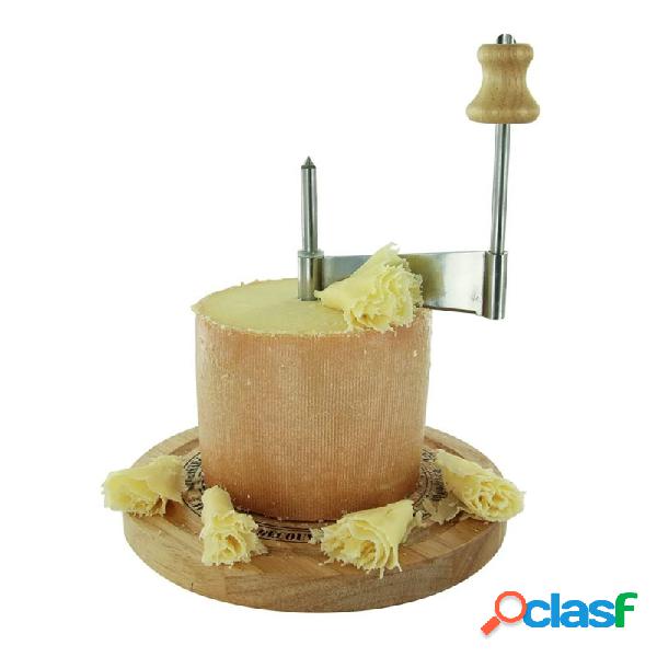 Cortador queso rotativo con tapa