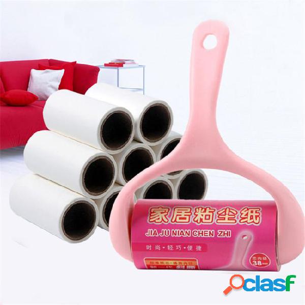 Creative home cleaning tools home dust sticky paper can tear