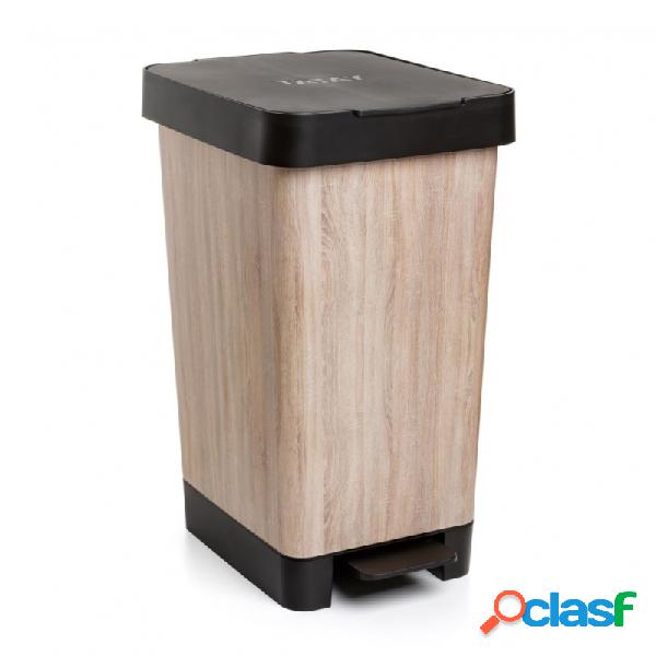 Cubo de basura tatay smart madera 25l