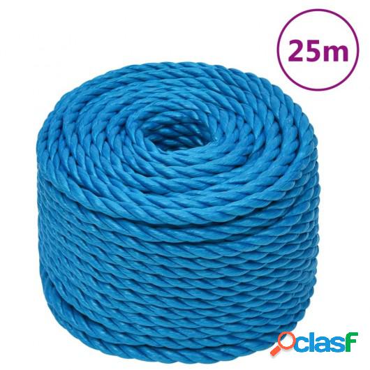 Cuerda de trabajo polipropileno azul 10 mm 25 m