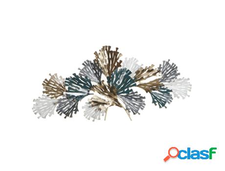 Decoración De Pared Dkd Home Decor Metal Verde Cobrizo