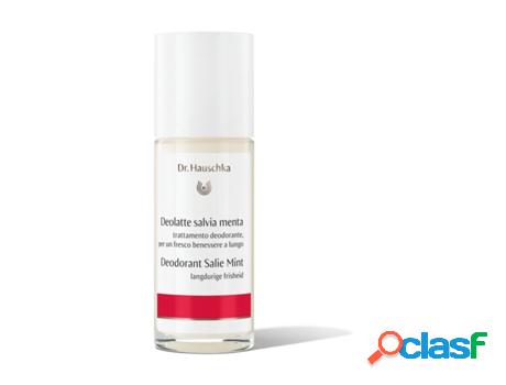 Desodorantes DR. HAUSCHKA Deolatte Menta Salvia (50 ml)