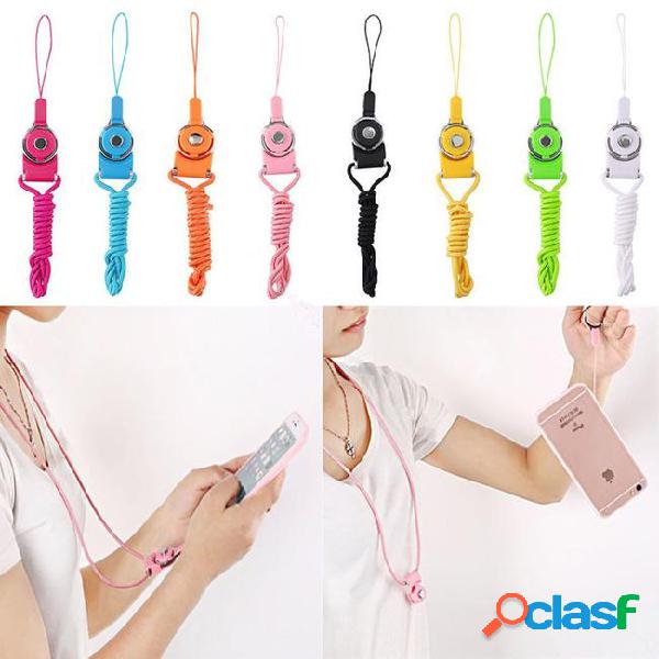 Detachable 2 in 1 multi-function mobile phone straps rope