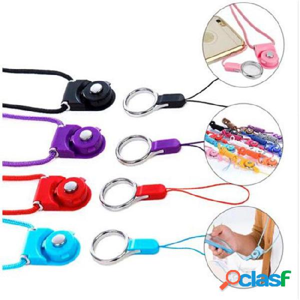 Detachable neck strap rotatable lanyard colorful hanging
