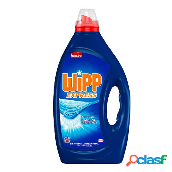 Detergente wipp express gel azul 30 dosis