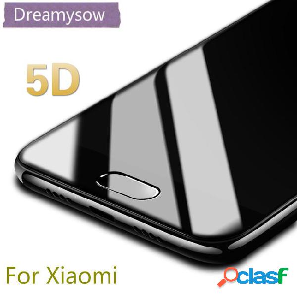 Dreamysow 5d curved tempered glass for xiaomi redmi mi6 mi