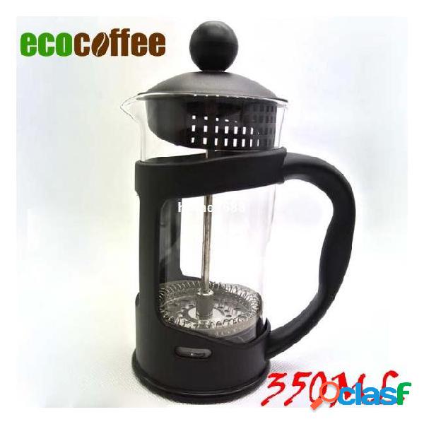 Eco coffee accessories free shipping 350ml coffee french