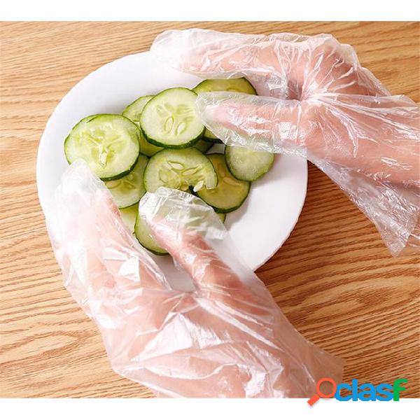 Eco-friendly plastic disposable gloves restaurant home