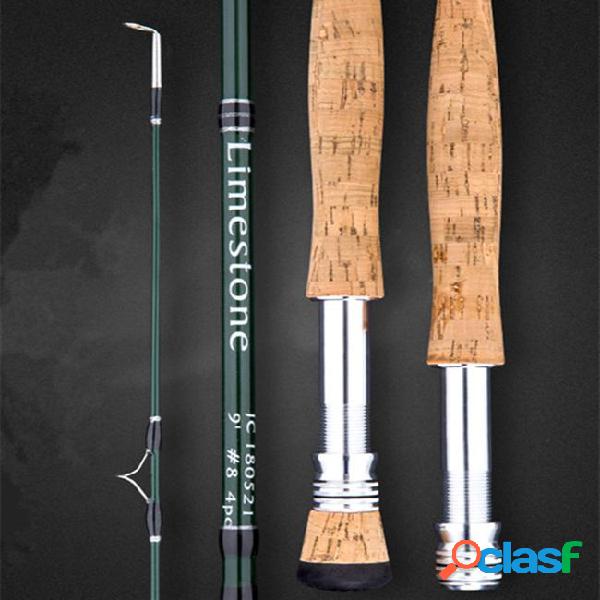 Entry level beginners fly fishing rod carbon flying trout