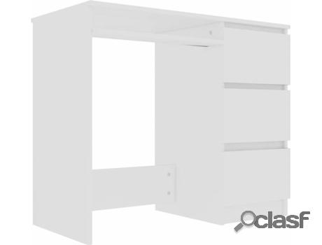 Escritorio VIDAXL 801373 Blanco (90x45x76cm - Madera