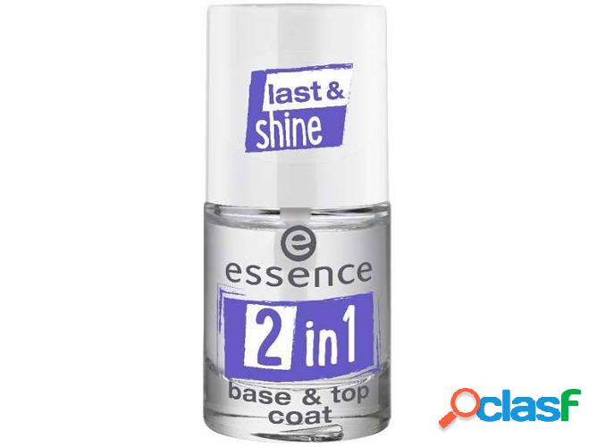 Esmalta Base y Top Coat ESSENCE 2 En 1