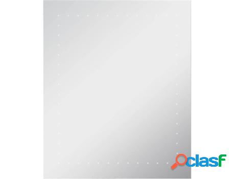 Espejo de Pared VIDAXL Vidrio (Gris - 50x60 cm)