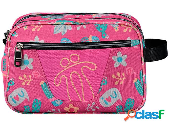 Estuche Doble TOTTO Hug Me (26x18x9cm - Multicolor -