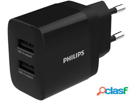 Extensión PHILIPS 2Xusb 17W