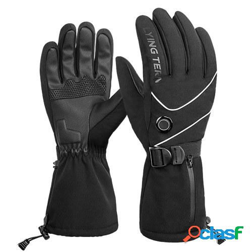 FLYING TERN Guantes calefactables Pantalla táctil a
