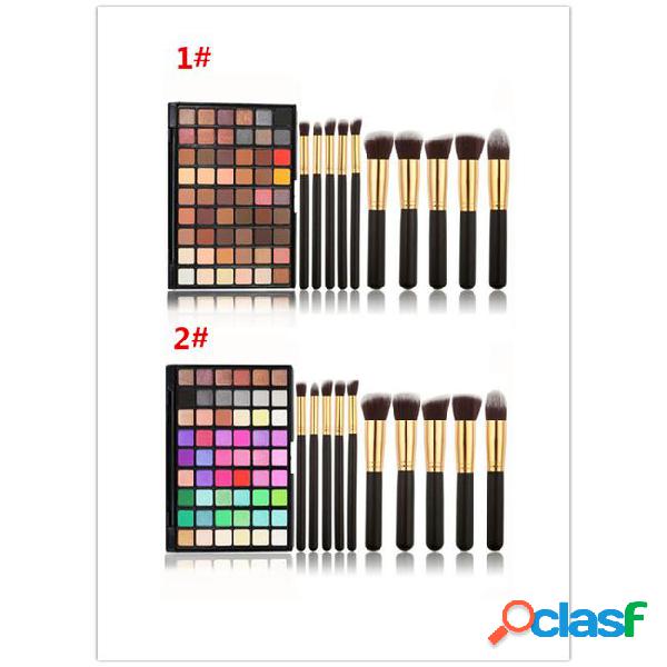 Factory direct popfeel makeup set 54 colors smoked