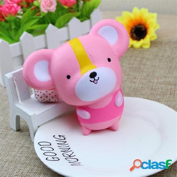 Factory mouse squishy toys simulation food for key ring