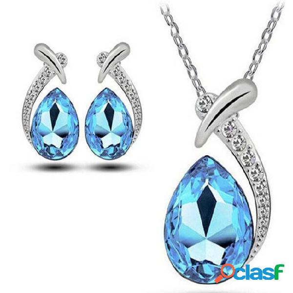 Fashion jewelry sets earrings + necklace sets unique design