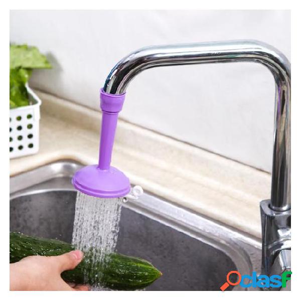 Fashion multi color swivel plastic saving water tap aerator