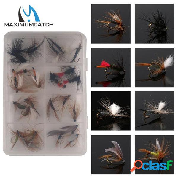 Feather baits maximumcatch 12/18/24/60 pieces mixed dry