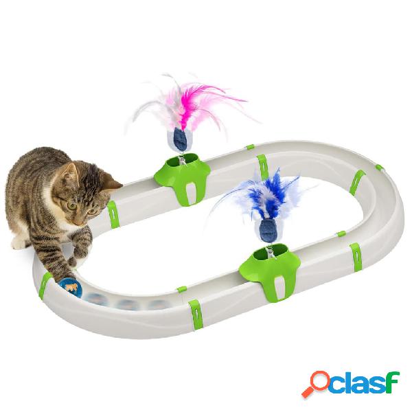 Ferplast Juguete circuito divertido para gatos Turbine