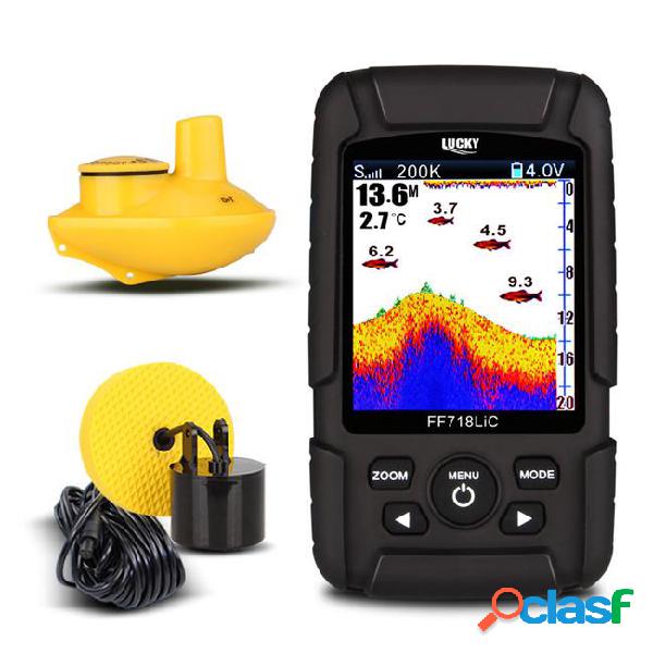 Ff718licd 2.8inch color lcd portable fish finder