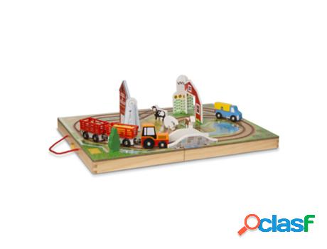 Figuras de Acción MELISSA & DOUG (Madera - Rojo - 39 x 27 x