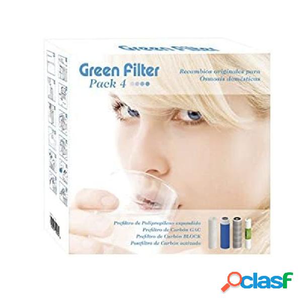Filtro agua recambio ionfilter 3 unidades + posfiltro green