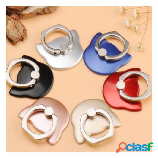 Finger ring mobile phone bracket metal lazy ring buckle cell