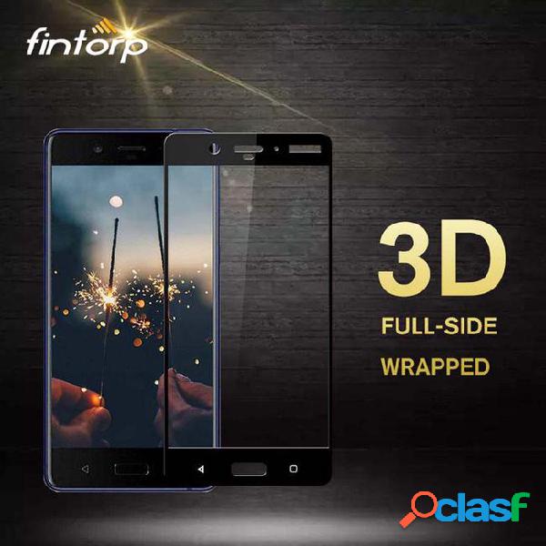 Fintorp full cover tempered glass for 3 5 6 7 8 3d 9h screen