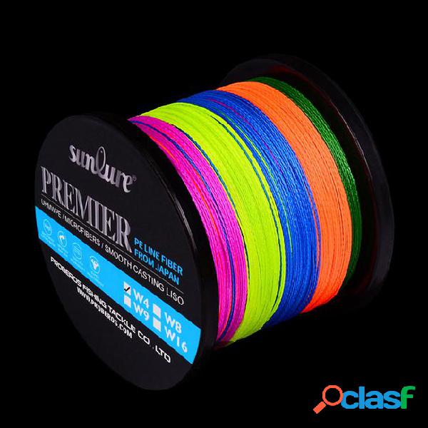 Fishing lines 4 stands 300&500m&1000m pe braided line